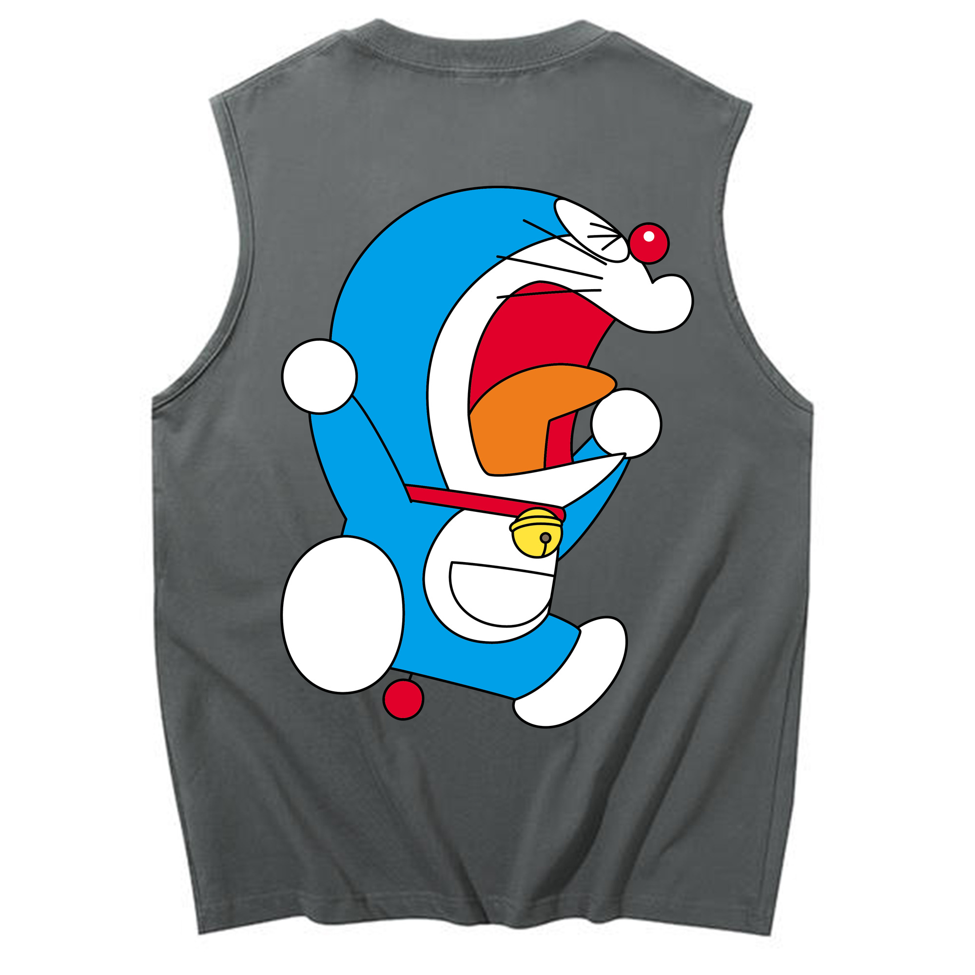 （画像用） ドラえもん Doraemon コットン100％タンクトップ（背面プリント）